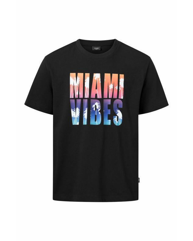 Μπλούζα JOOP! Miami Vibes Print Black