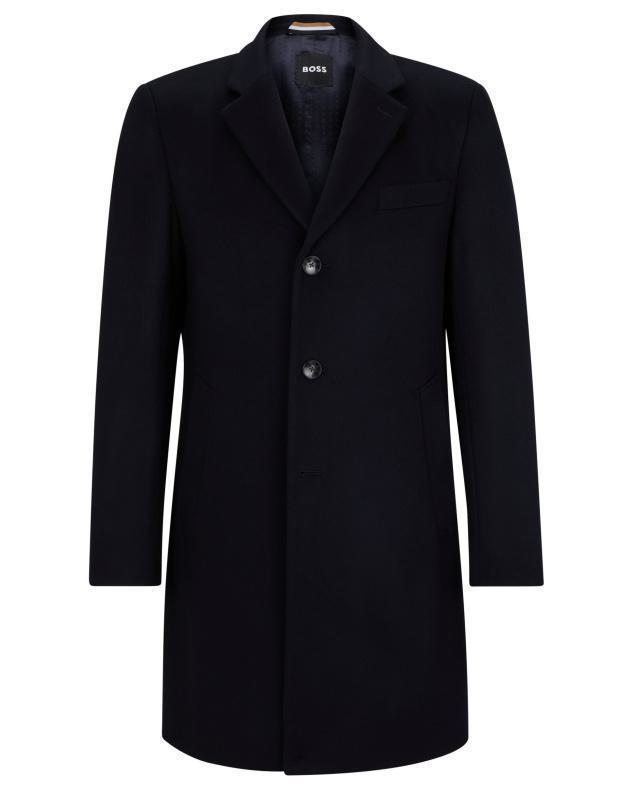 Παλτό Slim Fit BOSS H-HYDE-234 Dark Blue