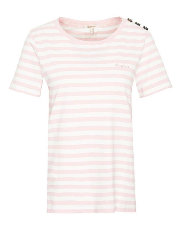 Μπλούζα BARBOUR Ferryside T-Shirt Shell Pink