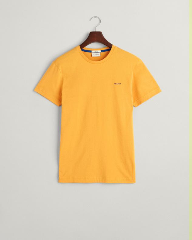 Μπλούζα GANT Contrast Logo Yellow