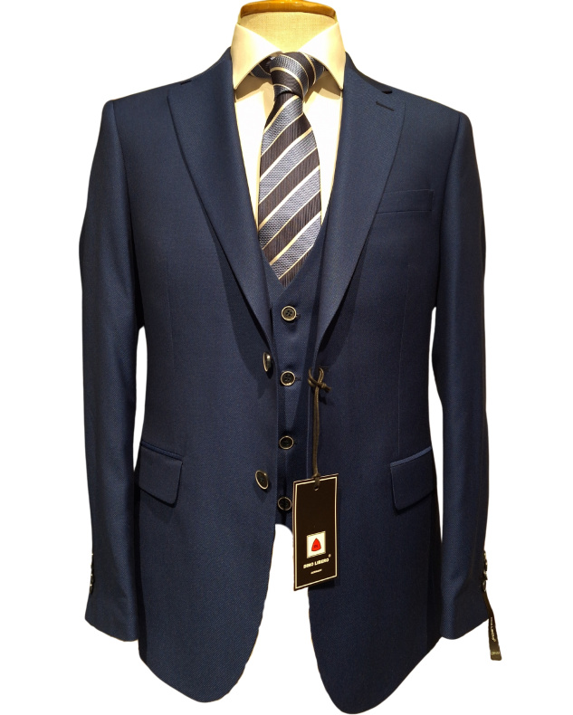 Κοστούμι 3PCS DINO LIBERO Slim Fit Blue